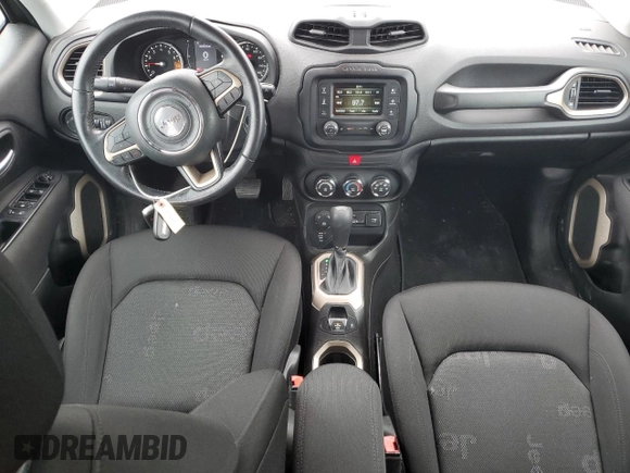 2017 Jeep Renegade Latitude with VIN ZACCJBBB1HPF66713, listed as a Copart auction lot 51948275 with 63,091 mi miles and Salvage Title. Bid and sale history available at carsss.com. Image 8.
