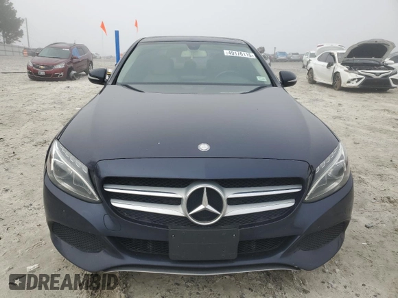 2015 Mercedes-Benz C-Class C 300 Luxury with VIN 55SWF4KB8FU016521, listed as a Copart auction lot 49176115 with 141,339 mi miles and Salvage Title. Bid and sale history available at carsss.com. Image 5.
