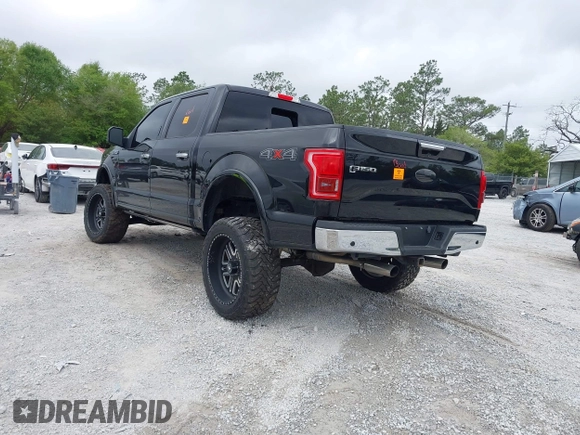 2017 Ford F-150 XL with VIN 1FTEW1EG6HFB95370, listed as a IAAI auction lot 41961749 with 73,537 mi miles. Bid and sale history available at carsss.com. Image 3.