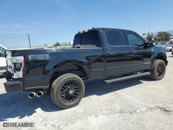 2022 Ford Super Duty F-250 SRW XL with VIN 1FT8W2BT9NEF83747, listed as a Copart auction lot 50092295 with 37,426 mi miles and Salvage Title. Bid and sale history available at carsss.com. Image 3.