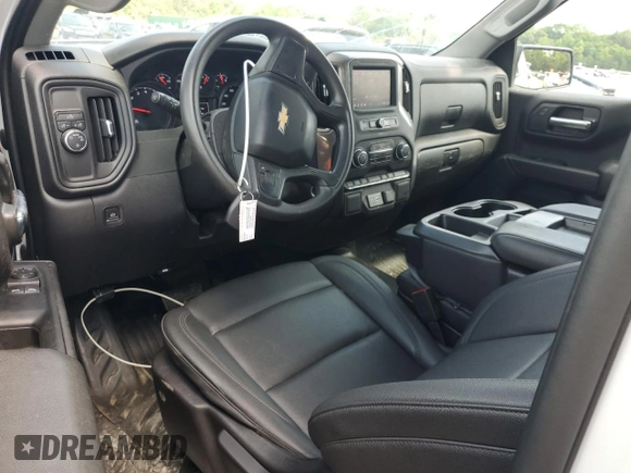 2023 Chevrolet Silverado 1500 Work Truck with VIN 3GCNAAEK9PG359243, listed as a Copart auction lot 56012745 with 99,026 mi miles and Clean Title. Bid and sale history available at DreamBid. Image 8.