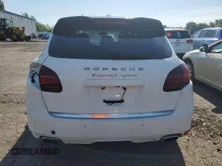 2012 Porsche Cayenne S Hybrid with VIN WP1AE2A25CLA90443, listed as a Copart auction lot 60108595 with 141,595 mi miles and Clean title. Bid and sale history available at DreamBid. Image 6.