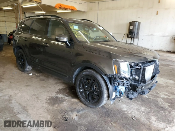2024 Kia Telluride SX Prestige X-Pro с VIN 5XYP5DGC4RG449552, выставлен на аукционе Copart как лот 60790215 с пробегом 14 869 миль миль и Списание • Salvage title. История ставок и продаж доступна на DreamBid. Изображение 4.