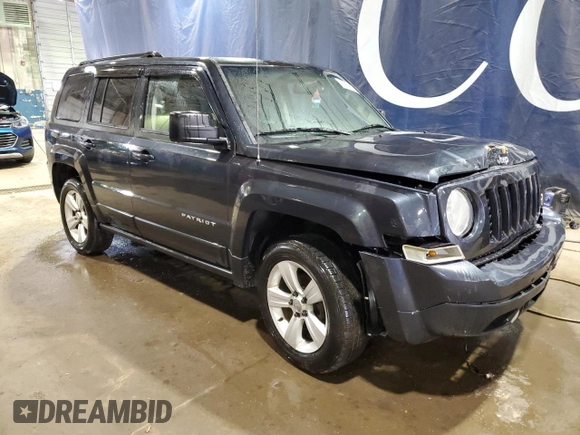 2014 Jeep Patriot Latitude with VIN 1C4NJRFB7ED884812, listed as a Copart auction lot 47580245 with 123,780 mi miles and Clean Title. Bid and sale history available at carsss.com. Image 4.