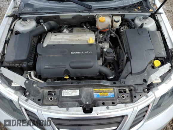2010 Saab 9-3 z VIN YS3FA7CYXA1616195, wystawiony jako Copart lot #59883835 z przebiegiem 88 707 mil mil oraz Szkoda całkowita • Salvage title. Historia ofert i sprzedaży dostępna na DreamBid. Obrazek 11.