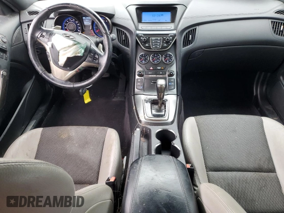 2015 Hyundai Genesis Coupe 3.8L Base with VIN KMHHT6KJ7FU125478, listed as a Copart auction lot 66081934 with 77,314 mi miles and Salvage title. Bid and sale history available at DreamBid. Image 8.