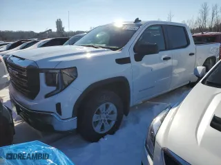 2024 GMC Sierra 1500 Pro with VIN 1GTUUAED4RZ326142, listed as a Copart auction lot 86188834 with 2,114 mi miles and Non Repairable. Bid and sale history available at carsss.com. Image 1.