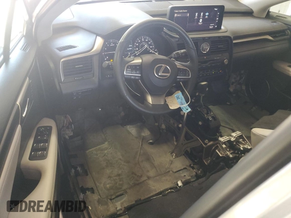 2022 Lexus RX 350 with VIN 2T2HZMDA7NC328902, listed as a Copart auction lot 54583895 with 13,690 mi miles and Salvage Title. Bid and sale history available at DreamBid. Image 8.