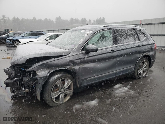 2018 Volkswagen Tiguan SEL Premium with VIN 3VV4B7AX2JM004485, listed as a Copart auction lot 83536354 with 94,170 mi miles and Salvage Title. Bid and sale history available at carsss.com. Image 1.