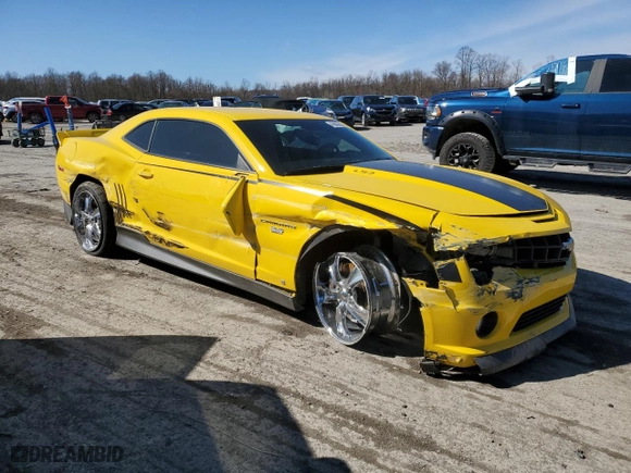 2010 Chevrolet Camaro 2SS with VIN 2G1FT1EW1A9121981, listed as a Copart auction lot 49889035 with 26,577 mi miles and Salvage Title. Bid and sale history available at carsss.com. Image 4.