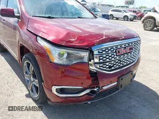 2017 GMC Acadia Denali with VIN 1GKKNPLS3HZ199573, listed as a IAAI auction lot 42092475 with 117,424 mi miles. Bid and sale history available at carsss.com. Image 6.