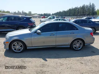 2013 Mercedes-Benz C-Class C 300 Sport with VIN WDDGF8AB7DG100594, listed as a IAAI auction lot 42108135 with 135,190 mi miles. Bid and sale history available at carsss.com. Image 14.