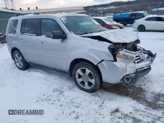 2013 Honda Pilot EX-L with VIN 5FNYF4H57DB038440, listed as a IAAI auction lot 41237377 with 217,956 mi miles and . Bid and sale history available at DreamBid. Image 1.