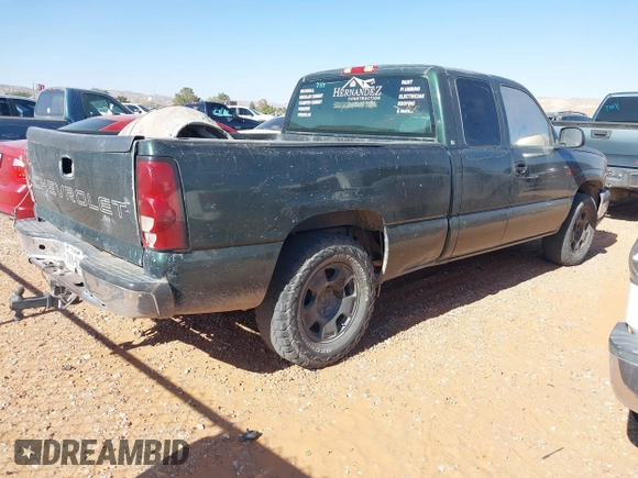 2003 Chevrolet Silverado 1500 with VIN 1GCEK19V23Z291069, listed as a IAAI auction lot 42140167 with 271,045 mi miles and . Bid and sale history available at DreamBid. Image 4.