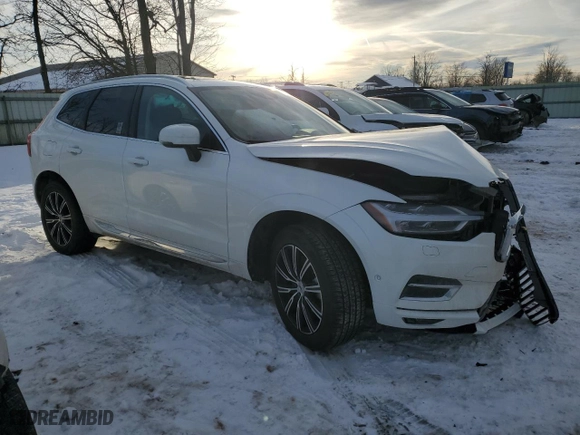 2019 Volvo XC60 Inscription with VIN LYV102RL0KB341238, listed as a Copart auction lot 42243335 with 55,491 mi miles and Salvage Title. Bid and sale history available at carsss.com. Image 4.