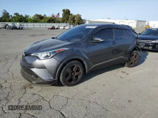 2018 Toyota C-HR XLE with VIN NMTKHMBX5JR037741, listed as a Copart auction lot 62019815 with 65,667 mi miles and Salvage title. Bid and sale history available at DreamBid. Image 1.