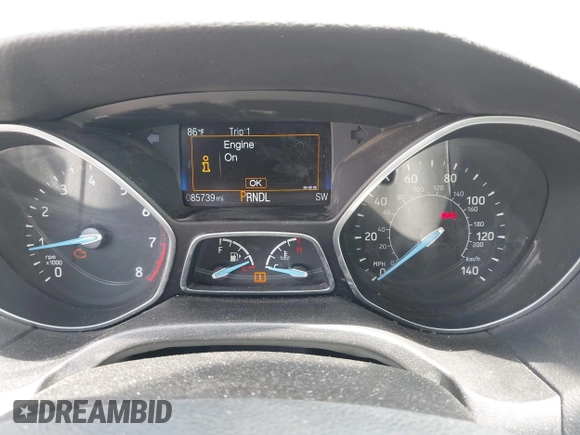 2016 Ford Focus SE with VIN 1FADP3F24GL244241, listed as a IAAI auction lot 42157073 with 85,739 mi miles. Bid and sale history available at carsss.com. Image 7.