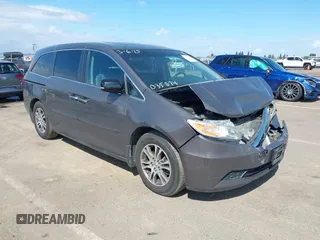 2013 Honda Odyssey EX-L с VIN 5FNRL5H68DB035574, выставлен на аукционе IAAI как лот 41883896 с пробегом 177 343 миль миль и . История ставок и продаж доступна на DreamBid. Изображение 1.