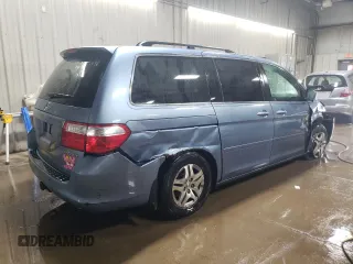 2005 Honda Odyssey EX-L with VIN 5FNRL38775B133803, listed as a Copart auction lot 51826685 with 141,867 mi miles and Salvage Title. Bid and sale history available at carsss.com. Image 3.
