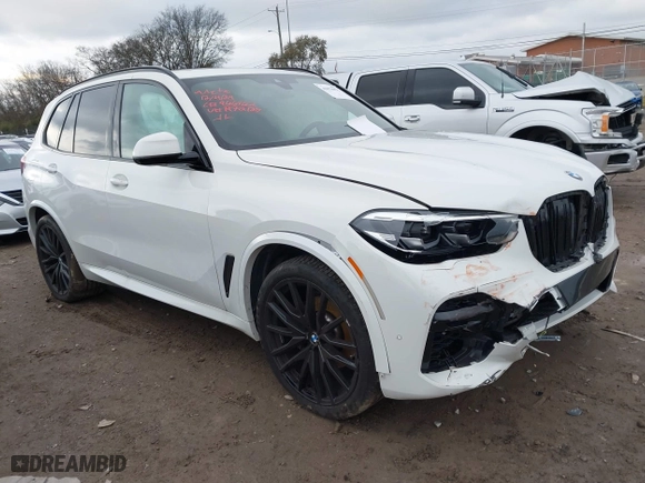 2023 BMW X5 xDrive40i with VIN 5UXCR6C01P9R72129, listed as a IAAI auction lot 41078075 with 1 mi miles. Bid and sale history available at carsss.com. Image 1.