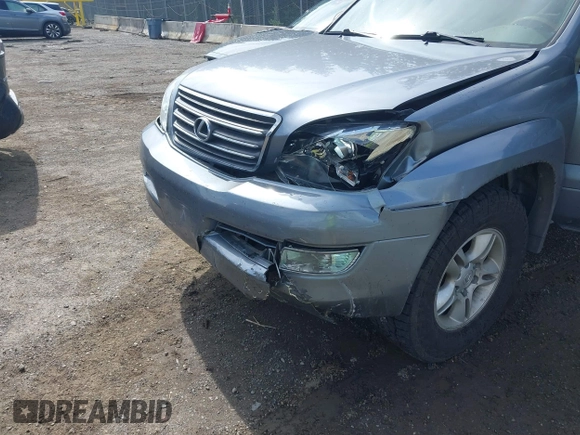 2005 Lexus GX 470 with VIN JTJBT20X650076318, listed as a IAAI auction lot 41896094 with 221,348 mi miles and . Bid and sale history available at DreamBid. Image 6.
