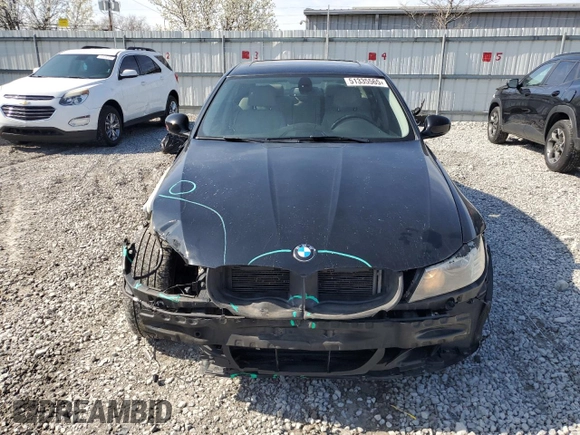 2011 BMW 3 Series 328i xDrive with VIN WBAPK5C5XBF123234, listed as a Copart auction lot 51335565 with 82,907 mi miles and Salvage title. Bid and sale history available at DreamBid. Image 5.