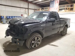 2011 Ford F-150 XL with VIN 1FTMF1EF7BFB43742, listed as a Copart auction lot 87248424 with 164,668 mi miles and Salvage title. Bid and sale history available at DreamBid. Image 1.