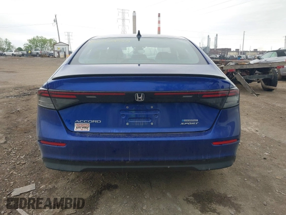 2025 Honda Accord Sport with VIN 1HGCY2F57SA002363, listed as a IAAI auction lot 42157855 with 8,737 mi miles and . Bid and sale history available at DreamBid. Image 16.