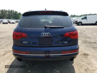 2015 Audi Q7 Premium Plus with VIN WA1LGAFE1FD004894, listed as a Copart auction lot 60435305 with 106,553 mi miles and Salvage title. Bid and sale history available at DreamBid. Image 6.