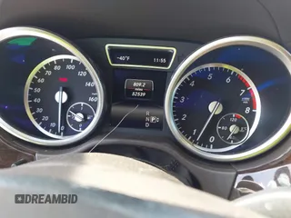 2016 Mercedes-Benz GL with VIN 4JGDF6EE8GA688532, listed as a IAAI auction lot 41875634 with 52,539 mi miles. Bid and sale history available at carsss.com. Image 7.