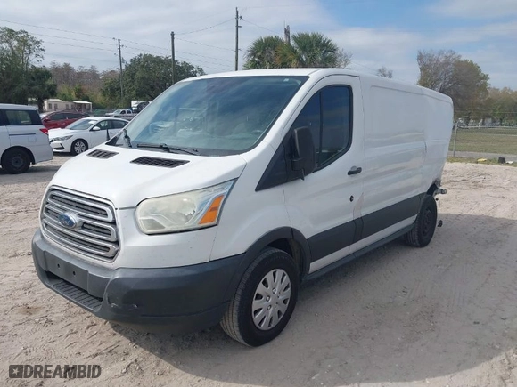 2016 Ford Transit Cargo Van with VIN 1FTYE1YM4GKA21854, listed as a IAAI auction lot 41636287 with 277,141 mi miles. Bid and sale history available at carsss.com. Image 2.