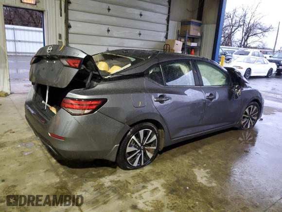 2024 Nissan Sentra SV with VIN 3N1AB8CV5RY353523, listed as a Copart auction lot 84642994 with 1,826 mi miles and Salvage title. Bid and sale history available at DreamBid. Image 3.