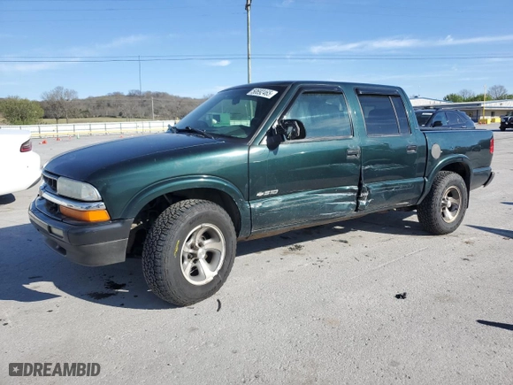 2003 Chevrolet S-10 LS with VIN 1GCDT13X43K101798, listed as a Copart auction lot 50692465 with 252,686 mi miles and Clean Title. Bid and sale history available at carsss.com. Image 1.