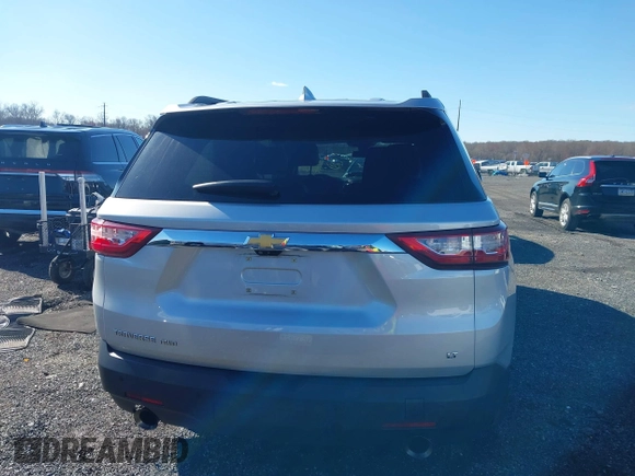 2020 Chevrolet Traverse LT with VIN 1GNEVHKW8LJ108105, listed as a IAAI auction lot 41854348 with 153,532 mi miles and . Bid and sale history available at DreamBid. Image 16.