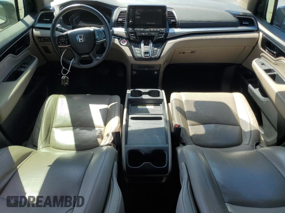 2019 Honda Odyssey Elite с VIN 5FNRL6H98KB091527, выставлен на аукционе Copart как лот 60927275 с пробегом 70 757 миль миль и На запчасти • Non repairable. История ставок и продаж доступна на DreamBid. Изображение 8.