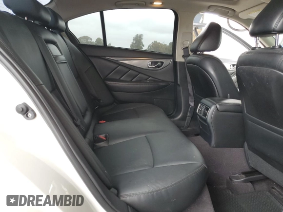 2015 Infiniti Q50 Sport with VIN JN1BV7AP3FM353836, listed as a Copart auction lot 54265965 with 101,602 mi miles and Salvage title. Bid and sale history available at DreamBid. Image 10.