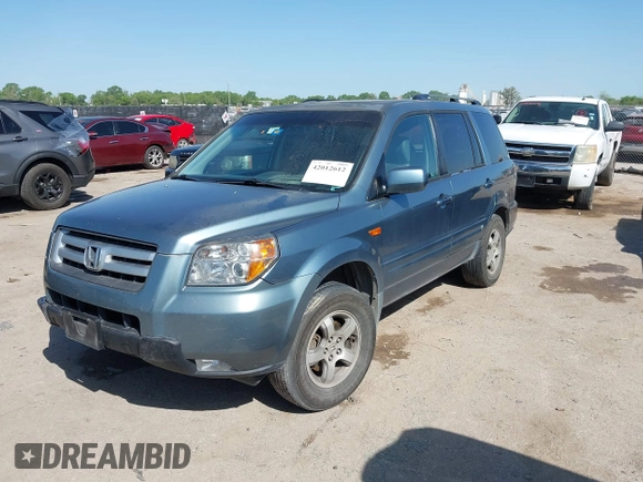 2006 Honda Pilot EX-L with VIN 2HKYF18506H521822, listed as a IAAI auction lot 42012612 with 187,946 mi miles and . Bid and sale history available at DreamBid. Image 17.
