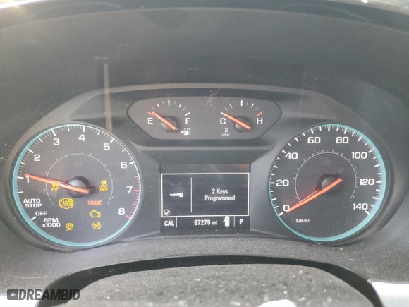 2020 Chevrolet Traverse LS with VIN 1GNERFKW3LJ302856, listed as a Copart auction lot 48455855 with 97,279 mi miles and Salvage Title. Bid and sale history available at carsss.com. Image 9.
