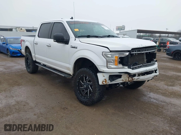 2020 Ford F-150 XL with VIN 1FTEW1E47LKD09110, listed as a IAAI auction lot 41559405 with 83,074 mi miles. Bid and sale history available at carsss.com. Image 1.
