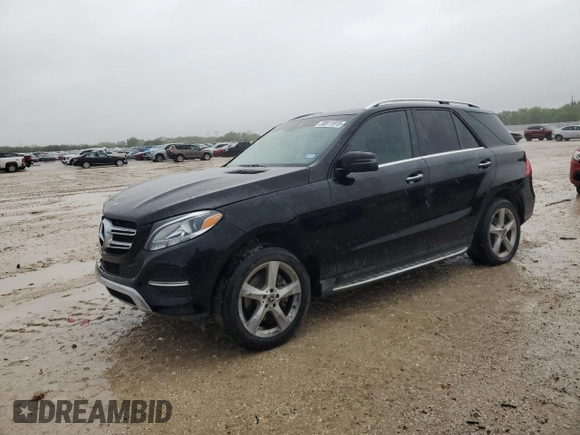 2018 Mercedes-Benz GLE 350 with VIN 4JGDA5JBXJB159234, listed as a Copart auction lot 50811915 with 95,090 mi miles and Salvage title. Bid and sale history available at DreamBid. Image 1.