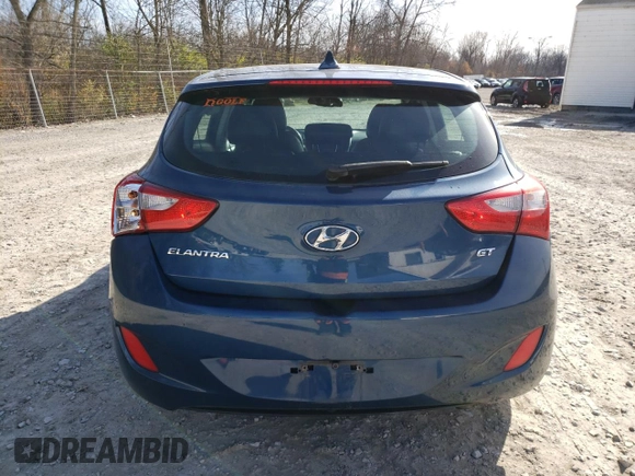 2016 Hyundai Elantra with VIN KMHD35LH3GU303392, listed as a Copart auction lot 80389604 with 55,221 mi miles and Salvage Title. Bid and sale history available at DreamBid. Image 6.