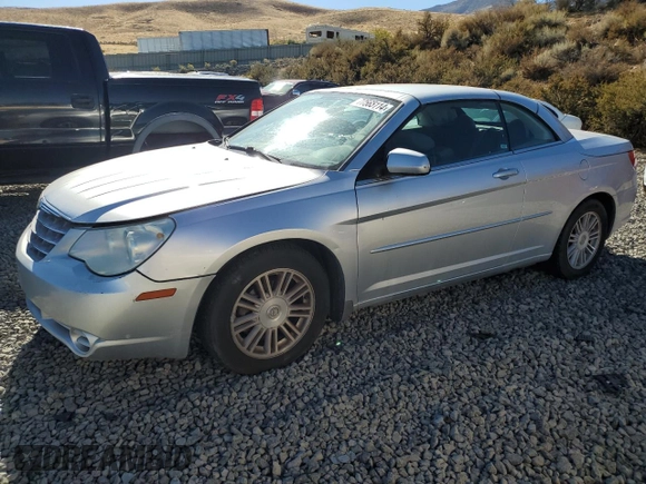 2008 Chrysler Sebring Touring with VIN 1C3LC55R68N271561, listed as a Copart auction lot 77565114 with 91,859 mi miles and Clean Title. Bid and sale history available at carsss.com. Image 1.