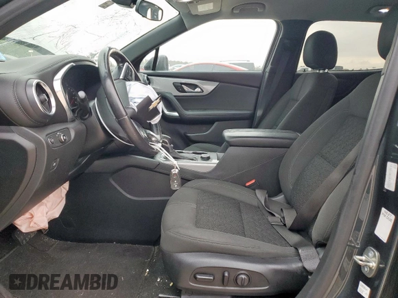 2020 Chevrolet Blazer LT with VIN 3GNKBCRS6LS562580, listed as a Copart auction lot 60631945 with 117,993 mi miles and Salvage title. Bid and sale history available at DreamBid. Image 7.