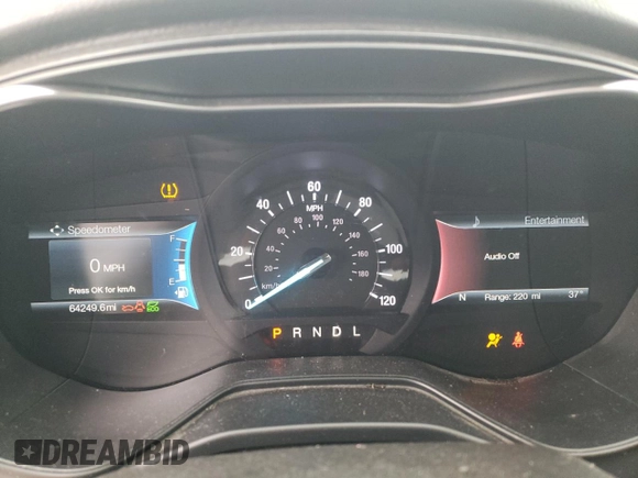 2019 Ford Fusion Hybrid Titanium with VIN 3FA6P0RU1KR222518, listed as a Copart auction lot 66924692 with 64,249 mi miles. Bid and sale history available at carsss.com. Image 9.
