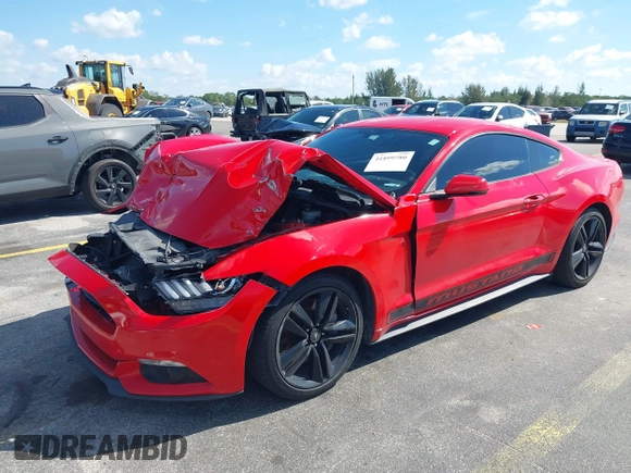2016 Ford Mustang EcoBoost with VIN 1FA6P8TH5G5257230, listed as a IAAI auction lot 41899780 with 127,503 mi miles. Bid and sale history available at carsss.com. Image 17.