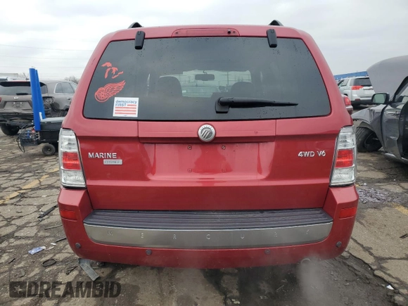2008 Mercury Mariner Premier with VIN 4M2CU97188KJ18683, listed as a Copart auction lot 83856704 with 100,230 mi miles and Clean Title. Bid and sale history available at carsss.com. Image 6.