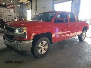 2018 Chevrolet Silverado 1500 LT with VIN 1GCVKREH1JZ191461, listed as a Copart auction lot 53545185 with 158,078 mi miles and Salvage Title. Bid and sale history available at DreamBid. Image 1.