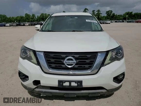 2017 Nissan Pathfinder SV with VIN 5N1DR2MN4HC698045, listed as a Copart auction lot 61505615 with 114,227 mi miles and Salvage title. Bid and sale history available at DreamBid. Image 14.