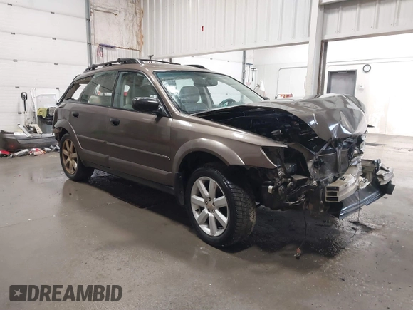 2009 Subaru Outback Special Edtn with VIN 4S4BP61CX96325387, listed as a IAAI auction lot 41697607 with 198,424 mi miles. Bid and sale history available at carsss.com. Image 1.
