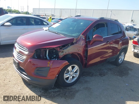 2016 Chevrolet Trax LT with VIN 3GNCJLSB6GL120853, listed as a IAAI auction lot 41973821 with 149,259 mi miles and . Bid and sale history available at DreamBid. Image 19.